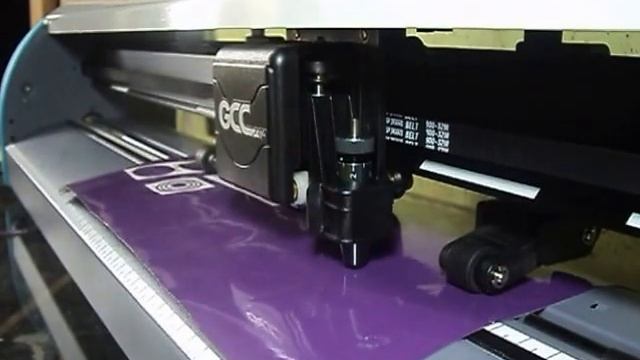 GCC AR 24 Tes Cutting Oracal 651 " Halftone " смотреть онлайн