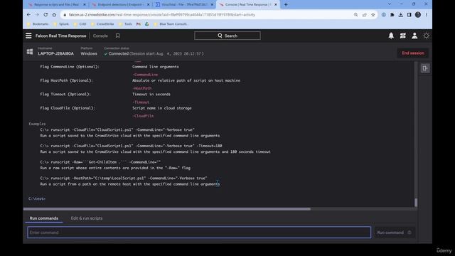 12. Module 6b Demo of Real Time Response смотреть онлайн