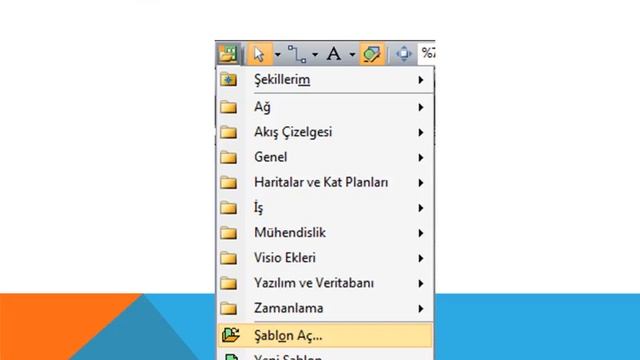 Microsoft Office Visio 2007 VISIO 2 DERS ŞEKİLLER смотреть онлайн