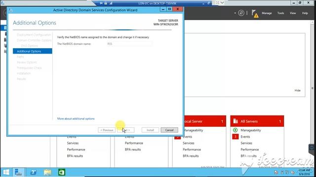 how to configure ADDS on windows server 2012 r2 ? смотреть онлайн