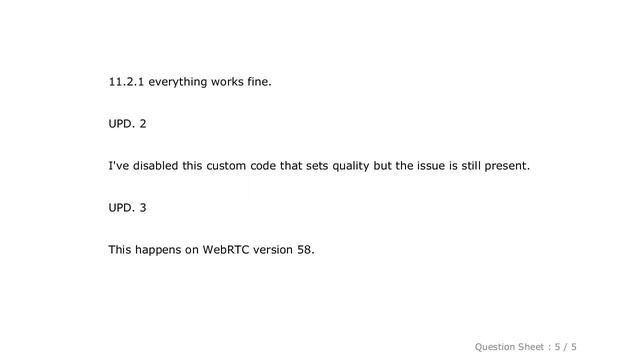 WebRTC video artifacts from iPhone X and iPhone 8 смотреть онлайн