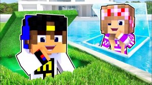 МЫ ПОСТРОИЛИ СЕКРЕТНЫЕ КОМНАТЫ В ОДНОМ ЦВЕТЕ в МАЙНКРАФТ НУБ и ПРО ВИДЕО ТРОЛЛИНГ MINECRAFT Евгенбро