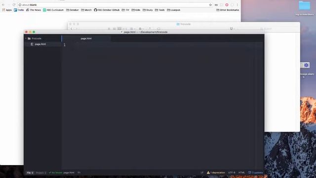 Getting Started with a Text Editor смотреть онлайн