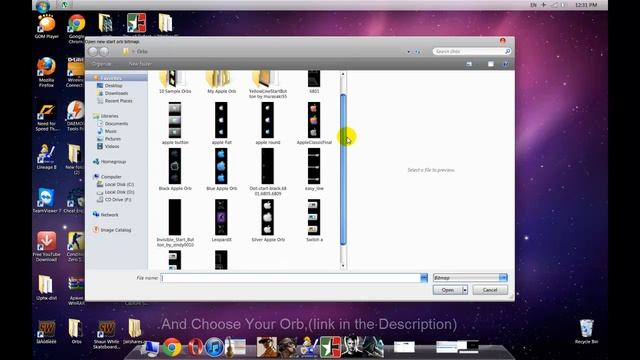 How to Change Windows 7 start button [Tutorial] смотреть онлайн