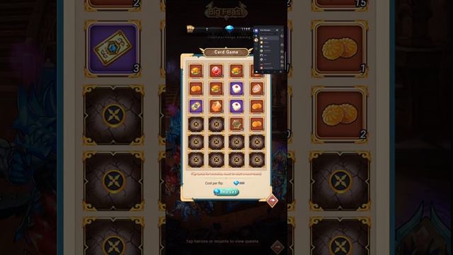 Brave Dungeon- Flip Card Quest - Feast Event #BraveDungeon #Android