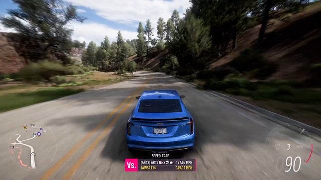 Cadillac CT5-V Blackwing - Forza Horizon 5 смотреть онлайн