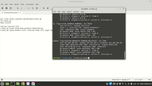 Internet Sharing Using Linux смотреть онлайн