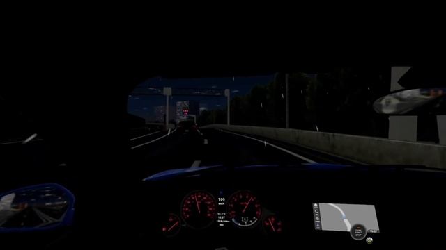 late night car ride in rain | logitech g29 | BeamNG.drive смотреть онлайн