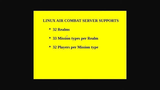 Linux Air Combat Server41 Preview Part 1 of 3 смотреть онлайн