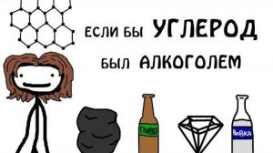 «Если бы формы углерода были алкогольными напитками» - Академия Сэма О'Нэллы и Брокколи