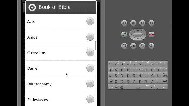MCM Bible Android App Demo смотреть онлайн