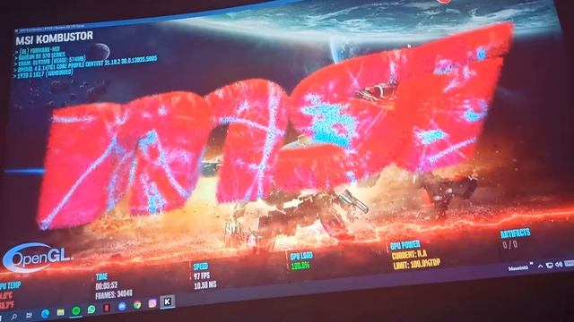 RX 570 Furmark Test