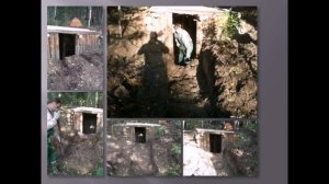 Постройка землянки в тайге