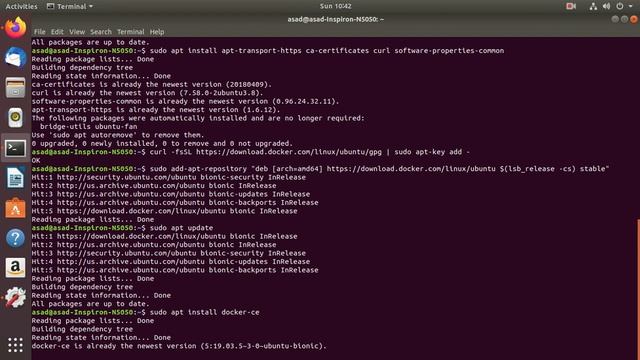 How Docker container is installed on UBUNTU смотреть онлайн