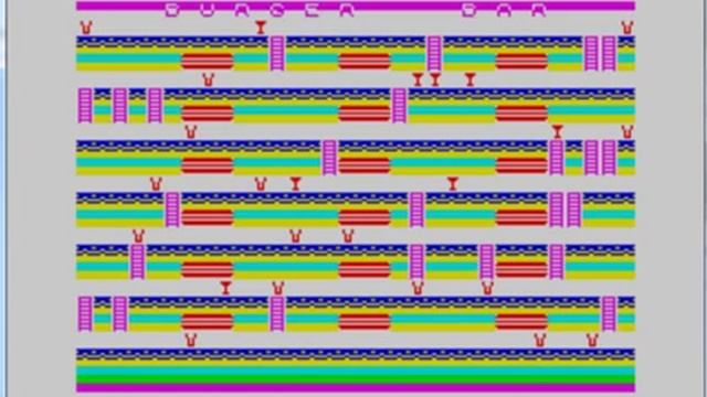 Burger Bar - ZX Spectrum - emulador Unreal Speccy Portable 0.0.57 - testeado Windows 7 x64 смотреть онлайн