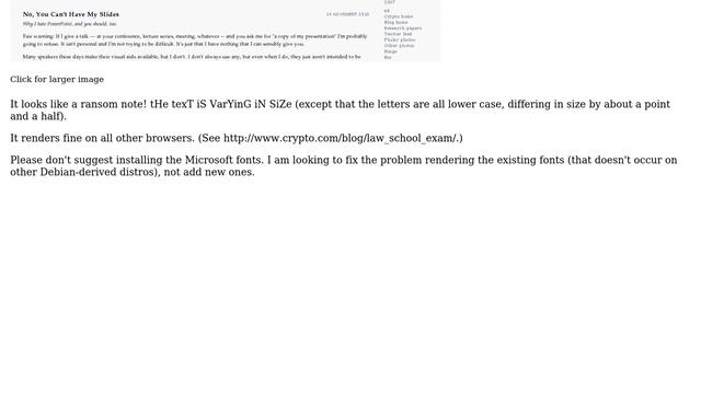Unix & Linux: Debian Lenny renders fonts awful (like a ransom note) with default Desktop install смотреть онлайн