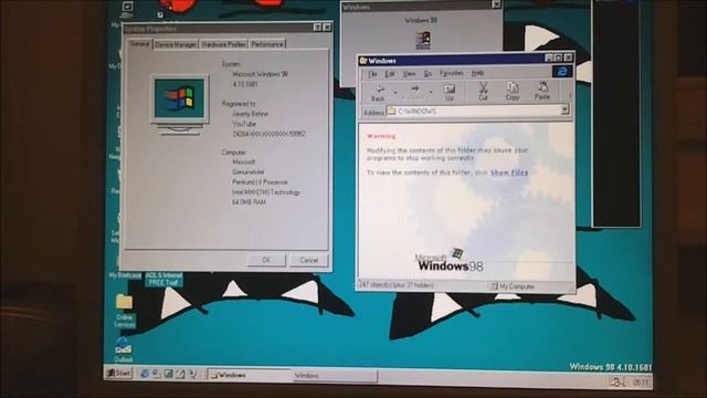 Windows 98 Build 1681 Destruction смотреть онлайн