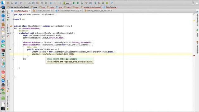 Android Studio Tutorials - 31 : StartActivityForResult in Android смотреть онлайн
