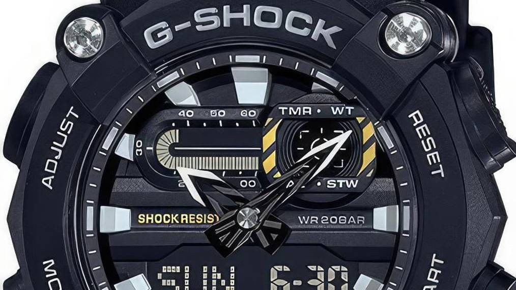 Распаковка наручных часов Casio G-Shock GA-900-1A Unboxing смотреть онлайн