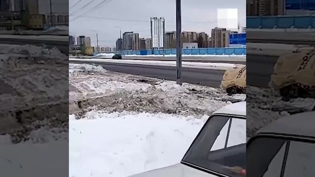 На Новоградском проспекте начали устанавливать защитные экраны | 74.RU смотреть онлайн