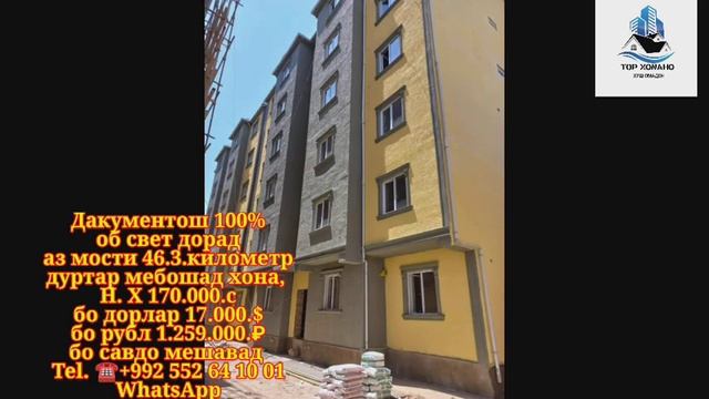 Хонахои арзон ва КРИДИТ (ипатека) 11.06.23 #ба_канал_обуна_шавед смотреть онлайн