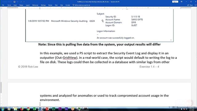 1.5 IR & Hunting Across the Enterprise смотреть онлайн