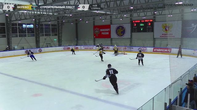 Матч №10 / 17.08.2024 / ХК Верево (п. Верево) - ХК Строительный Трест (г. Санкт-Петербург) смотреть онлайн