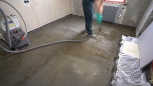 Вся стяжка с шумоизоляцией за 40 минут. TimeLapse