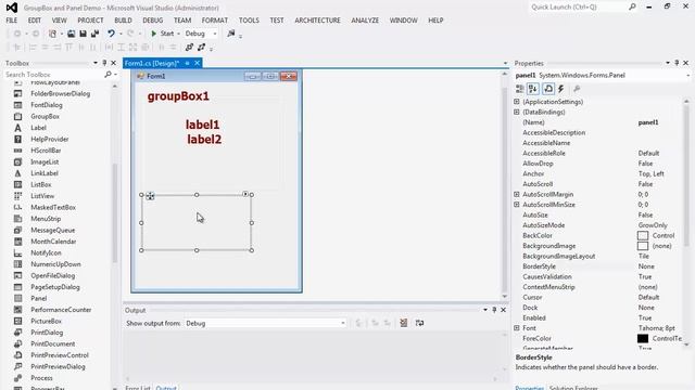 58. برمجة الواجهات -GroupBox and Panel смотреть онлайн