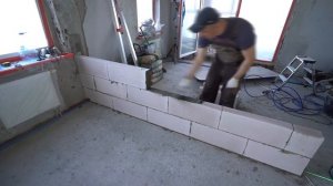 Основные ошибки при возведении перегородок из газобетона #5