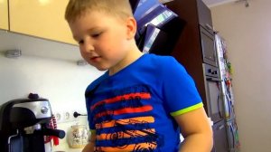 Игорь и папа - учит правила поведения