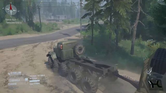 MudRunner карта Trial & Error