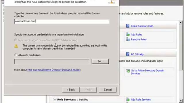 03 Installing an Active Directory Child Domain смотреть онлайн