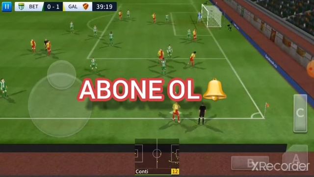 Dream League Soccer da bir maç keyfi Galatasaray vs Real Betis смотреть онлайн