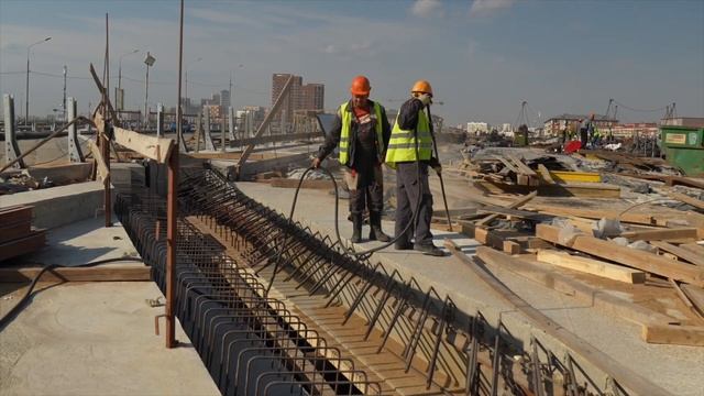 2023 г. Строительство Дмитровского путепровода