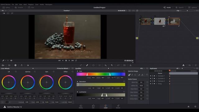 Color DaVinci Resolve 12 0 1 Windows смотреть онлайн