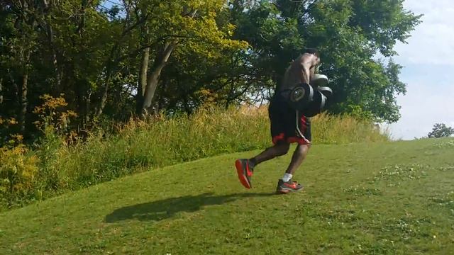 Hill sprints with a bicep curl смотреть онлайн