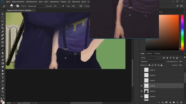 Спидпейнт Сергей Табачников и Никита Марченко / speedpaint serge.tabachnikov and senpai_nikita смотреть онлайн