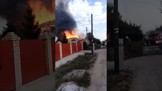 В саратовском Юрише загорелся нежилой дом и сарай смотреть онлайн