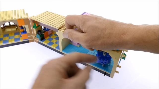 Lego Simpsons 71006 The Simpsons House - Lego Speed Build Review ( AustrianLegoFan )