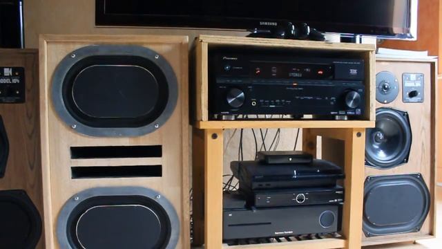 High end Audio KEF Reference 104 Series project. 4 oval subwoofers (4 x B139 6171) смотреть онлайн