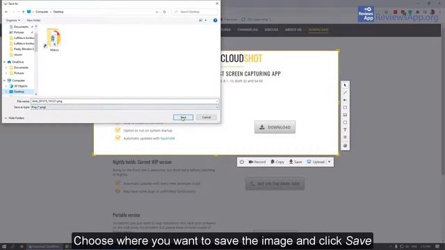 How to create a screenshot using CloudShot in Windows 10 смотреть онлайн