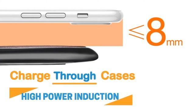 AVLT Qi-certified Polished Zinc Alloy Wireless Charger Pad 10W - for iPhone Xs Max/XS/XR/8/8 смотреть онлайн