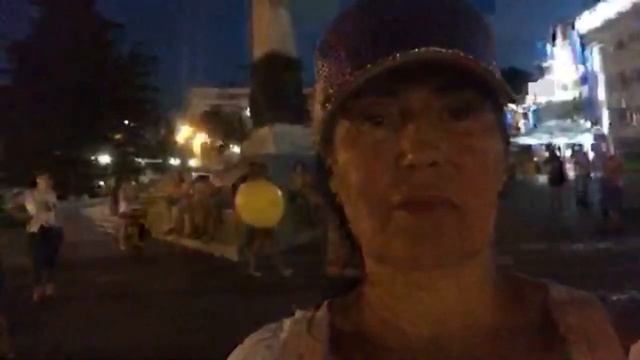 Вечерний Туапсе , музыкальные фонтаны смотреть онлайн