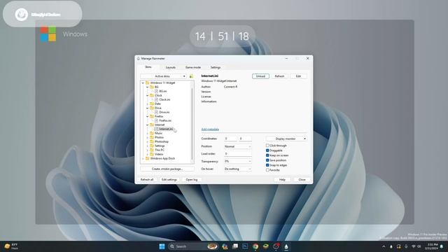 Windows 11 Glass Desktop Customization 2024 смотреть онлайн