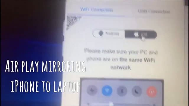 How to mirror iPhone screen to windows PC смотреть онлайн