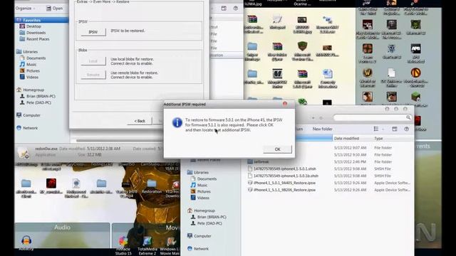 How to downgrade iPhone 4s 5.1.1/5.1 to 5.0.1 смотреть онлайн
