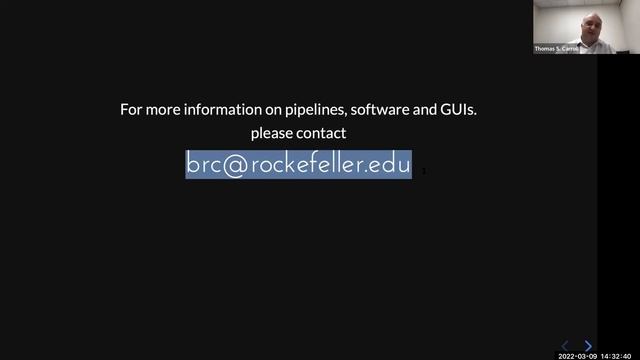 Rockefeller University, Bioinformatics Resource Center Introduction - 2022 смотреть онлайн