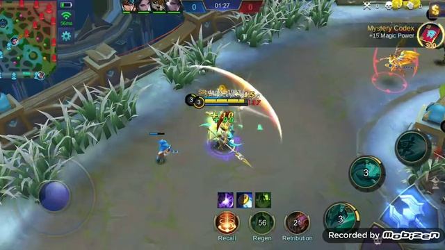 Oppo A3s(Android 8.1.0) Mobile Legends Gaming Test(60Fps/High Frame/High Display)