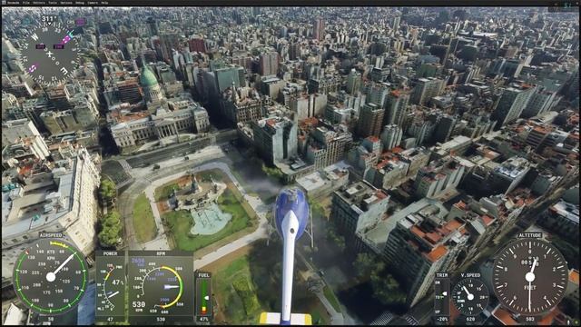 Microsoft Flight Simulator- Buenos Aires scenery [FOTOGRAMETRIA] смотреть онлайн